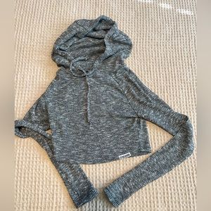 Gymshark Slounge Cropped Hoodie - S